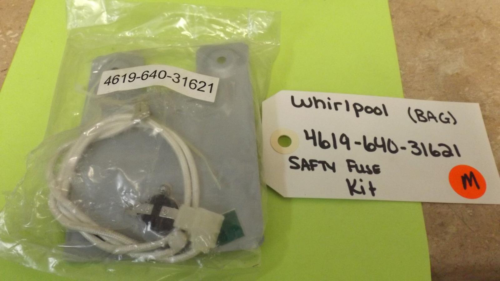 WHIRLPOOL MICROWAVE 4619-640-31621 SAFTY FUSE KIT WHIRLPOOL MICROWAVE 4619-640-31621 SAFTY FUSE KIT
